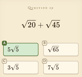 A simplifying radicals question in Lemma